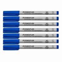 Fixka STAEDTLER Lumocolor 311, stierateľná, modrá, hrot S 0,4 mm, 8 ks (čiastočná súprava z pôvodného balenia) 1