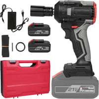 Weytoll 350Nm Akkus Ütvecsavarozó, 21V, 2x4Ah, 3000RPM, Autószereléshez 1