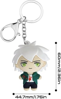 Nagito Komaeda Anime 3D Figura Kulcstartó - Lumemery 3