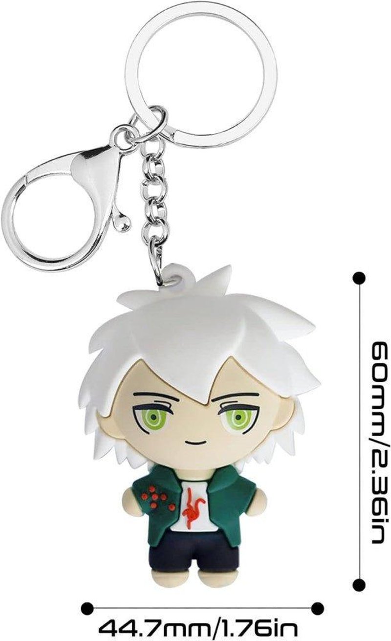 Nagito Komaeda Anime 3D Figura Kulcstartó - Lumemery
