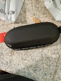 Toc pentru ochelari de înot Speedo, negru, cutie unisex pentru depozitarea ochelarilor de înot - înveliș din piele uzat, stare funcțională (stare: vezi poza a 2-a) 3