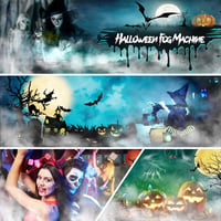 Theefun 400W Mini Ködgép Távirányítóval - Halloween, Buli, Esküvő 7
