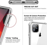 Apple iPhone 11 Pro Átlátszó Tok Beépített Kijelzővédővel 3