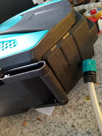 Amazon Basics Falra Szerelhető Automata Tömlődob 15 m Tömlővel, 180 Fokos — Állítható permetezőfej nélkül (állapot: lásd a 2. képet) 3