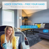 ETERSKY WiFi Redőnyvezérlő 4db - Alexa/Google Kompatibilis, Érintőképernyős 2