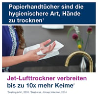 Tork Xpress H2 Papírkéztörlő Adagoló - Fekete Fali Kéztörlő Tartó Egyesével Adagolással, Elevation Design, Műanyag, Fürdőszobába, Mosdóba 5