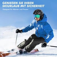 Sí- és snowboard sisak felnőtteknek, állítható L-es méret, ABS védelem, szellőzőrendszer 2