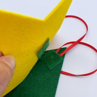 Filc Karácsonyfa Adventi Naptár Készlet - 30 Díszes DIY Szett Gyerekeknek 7
