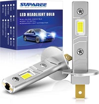 SUPAREE H1 LED fényszóró izzó Canbus 12000LM 6500K hideg fehér 2db 1
