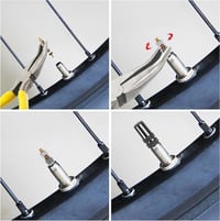 Presta-Dunlop Szelep Átalakító Szett 20db - Bicikli Kiegészítő 5