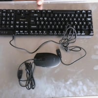 Trust GXT 838 Azor gaming tipkovnica i miš s RGB LED osvjetljenjem — Donja strana miša je izgrebana, a gornja strana ima tragove korištenja (stanje: vidi 2. sliku) 2