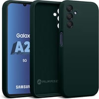 Samsung Galaxy A25 5G prémium zöld szilikon tok, ütésálló védőtok mikroszálas béléssel 1