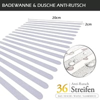 Ruitena 36 db Prémium Csúszásgátló Matrica Zuhanyzóba és Kádba 2
