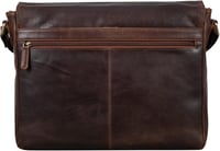 LEABAGS Milano Valódi Bőr Válltáska - Vintage Stílusú Shopper Táska, Többfunkciós Kézitáska, 39x30 cm, Unisex 7