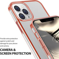 iPhone 13 Pro Max Rózsaszín Arany Védőtok Állvánnyal és Mágneses Autós Tartóval 3