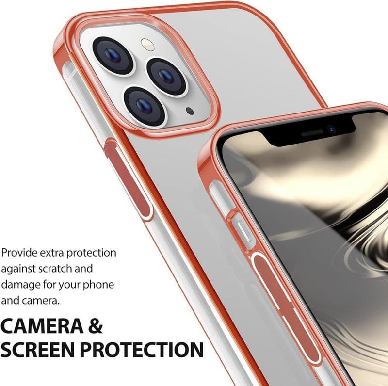 iPhone 13 Pro Max Rózsaszín Arany Védőtok Állvánnyal és Mágneses Autós Tartóval
