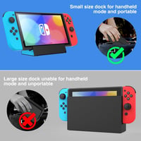 Nintendo Switch dokkoló állvány - Hordozható töltőállomás minden Switch modellhez 6