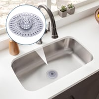 Set 2 Site de Scurgere din Silicon BaBahuanhuan - Filtru de Păr pentru Duș cu Ventuză, Filtru Flexibil din Silicon pentru Cadă, Chiuvetă și Bucătărie 6