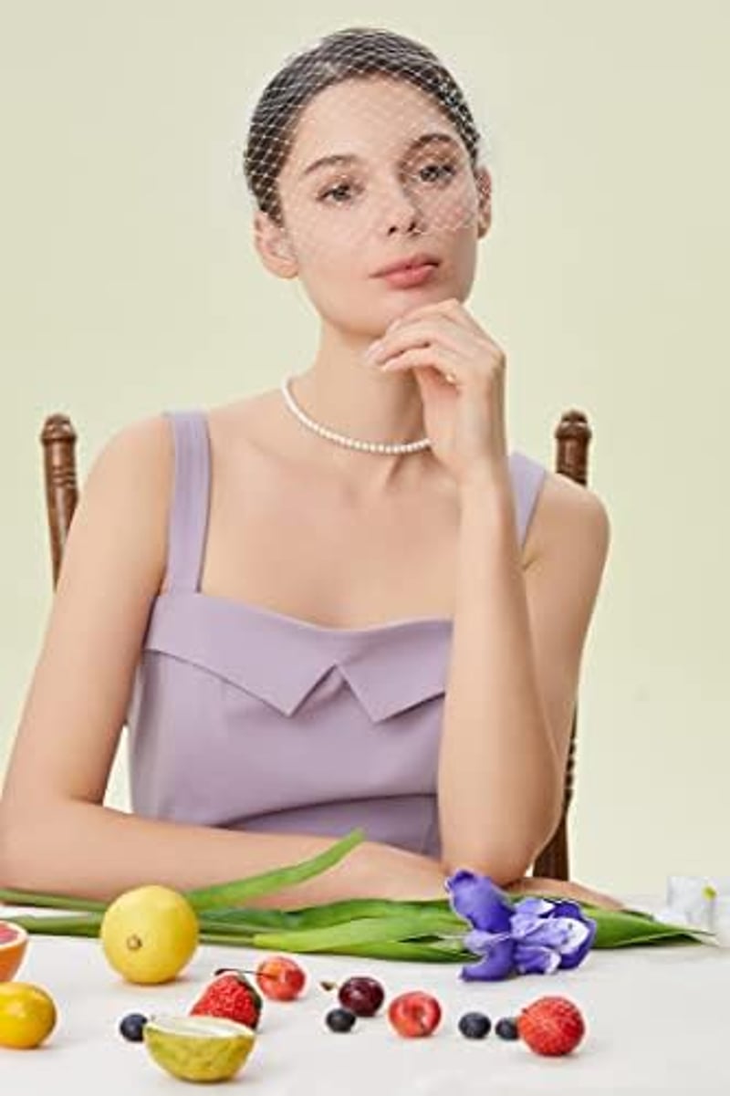 BABEYOND Női Elegáns Fascinator Fejpánt Fátyollal Fehér 1920s Stílus Esküvő Koktélparty Halloween Jelmez Kiegészítő