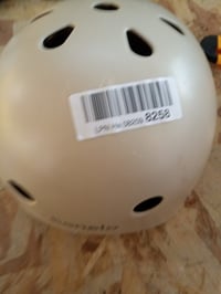 Lionelo Helmet gyermek kerékpáros sisak bézs 50-56 cm állítható fejkerület karcolásokkal a — tetején karcolások (állapot: lásd a 2. képet) 2
