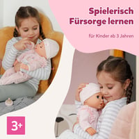 Bábika Baby Annabell 43 cm, mäkká bábika so 7 elektronickými funkciami a zvukmi, s doplnkami, od 3 rokov 6