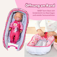 Hniezdo pre bábiky BABY Born pre bábiky s veľkosťou 36 cm a 43 cm – mäkký polstrovaný doplnok pre deti od 3 rokov 3