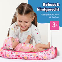 Hniezdo pre bábiky BABY Born pre bábiky s veľkosťou 36 cm a 43 cm – mäkký polstrovaný doplnok pre deti od 3 rokov 6