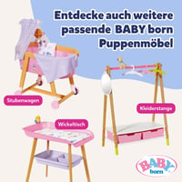 Hniezdo pre bábiky BABY Born pre bábiky s veľkosťou 36 cm a 43 cm – mäkký polstrovaný doplnok pre deti od 3 rokov 7