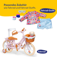 Cyklistická prilba BABY Born pre bábiky 36 cm a 43 cm – Nastaviteľný farebný doplnok pre bábiky s potlačou 7