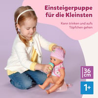 Bábika BABY Born Lena (Little Baby Girl) 36 cm, 7 funkcií, s doplnkami a dupačkami, funguje bez batérií, od 1 roka 4