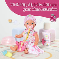 Bábika BABY Born Lena (Little Baby Girl) 36 cm, 7 funkcií, s doplnkami a dupačkami, funguje bez batérií, od 1 roka 8