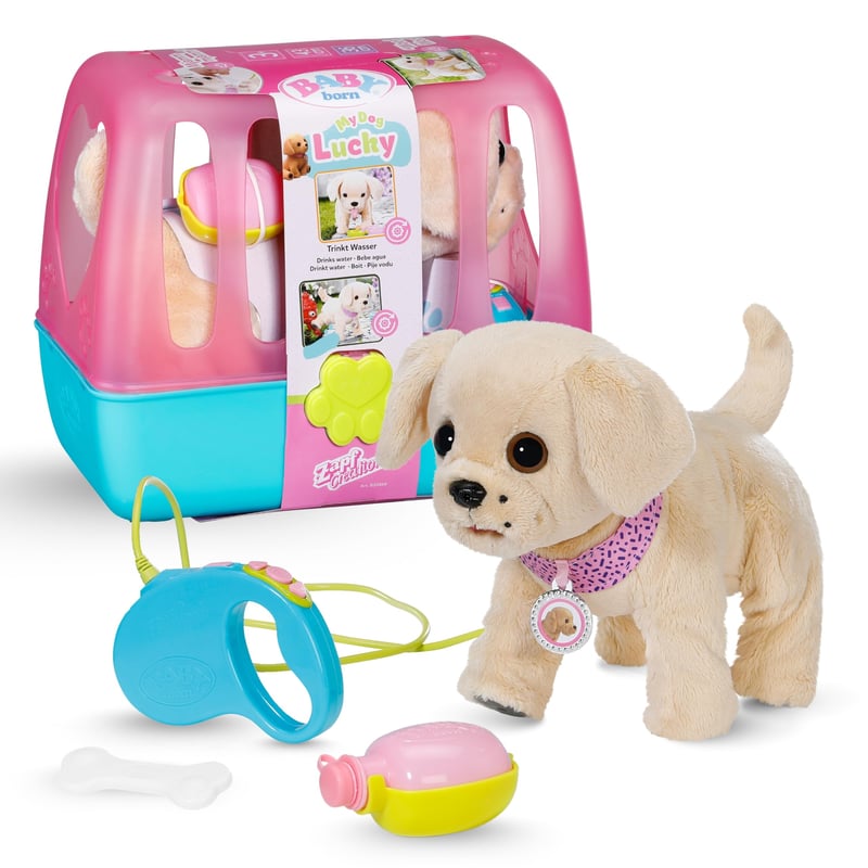 Interaktívny pes BABY Born Mein Hund Lucky s 5 funkciami, od 3 rokov, na batérie, Zapf Creation 835869