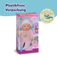 Mäkká bábika Baby Born Rosie 30 cm so 6 zvukmi a fľašou, interaktívna plyšová bábika od 1 roka 8