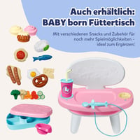 Stánok s občerstvením BABY born pre bábiky so zvukovými efektmi – 25 rôznych druhov rýchleho občerstvenia – prémiový doplnok pre bábiky – od 3 rokov 7