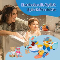 Bábika na kúpanie BABY Born Splish Splash Emma - 15 cm - S mechanickou funkciou plávania - Funguje bez batérií - Od 1 roka 5