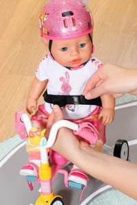 Trojkolka pre bábiky BABY Born – pre bábiky s veľkosťou 36 cm a 43 cm, s funkčnými kolesami, Zapf Creation 834299 3