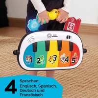 Hracia deka Baby Einstein Farm Explorers 4-in-1 Kickin' Tunes s hudobným klavírom na kopanie a podporou jazykového vzdelávania, od 0 mesiacov 9