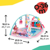 Baby Einstein Ocean Explorers 4az1-ben zenélő játék zongorával, 70+ hang, rózsaszín - 4-in-1 Kickin Tunes Pink 3