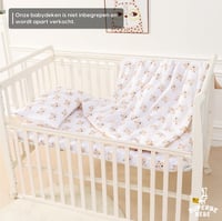 Pernă pentru bebeluși SUPERBE BEBE cu față de pernă 40x60 cm - Pernă pentru copii din bumbac certificat Oeko-Tex - Pernă pentru copii mici cu husă de bumbac pentru pătuț, somnul de amiază și camera copilului 6