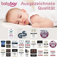Napínacia froté plachta babybay v bielej farbe pre postieľku babybay Original 10