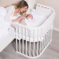 babybay Hosszabbító Oldallap Fehér Lakkozott Matrac Kiegészítővel Fehér - Maxi, Boxspring és Comfort Plus Modellekhez 2