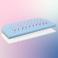 babybay MediTex Wave Bölcsőmatrac Original Modellhez - Légáteresztő Anyag, Kényelmes Alvásfelület 3