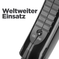 Uscător de păr pliabil de voiaj BaByliss 5334E – 2000W, pliabil, voltaj universal, 2 trepte de viteză, negru/portocaliu 7