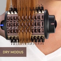 BaByliss Air Power Volume 2 u 1 sušilo za kosu s okruglom četkom i styler, zlatna 6