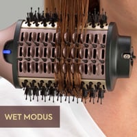 BaByliss Air Power Volume 2 u 1 sušilo za kosu s okruglom četkom i styler, zlatna 7