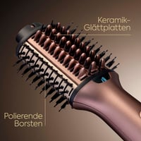 BaByliss Air Power Volume 2 u 1 sušilo za kosu s okruglom četkom i styler, zlatna 5