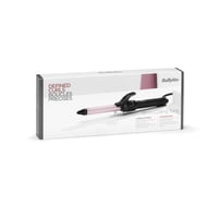 Ondulator de păr BaByliss C319E 19 mm – Înveliș Satin Touch, 10 trepte de temperatură, ondulator profesional, suport de siguranță încorporat, negru-roz 6