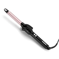 Ondulator de păr BaByliss C319E 19 mm – Înveliș Satin Touch, 10 trepte de temperatură, ondulator profesional, suport de siguranță încorporat, negru-roz 1
