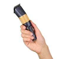 Mașină de tuns cu acumulator BaByliss E986E Lithium Performance - 45 setări de lungime (0,6-28 mm), 8 accesorii pieptene, albastru închis/auriu 2