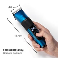 Mașină de tuns BaByliss E990E cu lame din oțel japonez, acumulator cu litiu, autonomie 160 de minute, încărcare în 3 ore, etui rigid pentru depozitare, negru 10